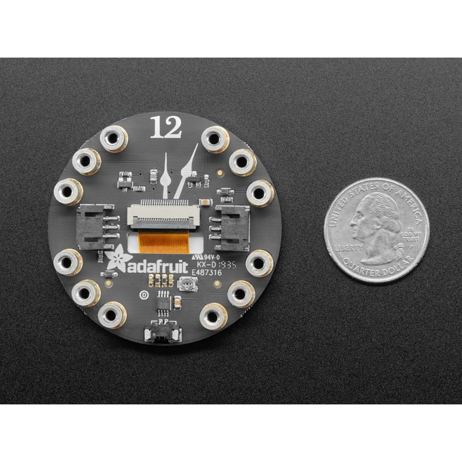 Circuit Playground TFT Display and Audio Amplifier Gizmo - Add-on for Enhanced Projects