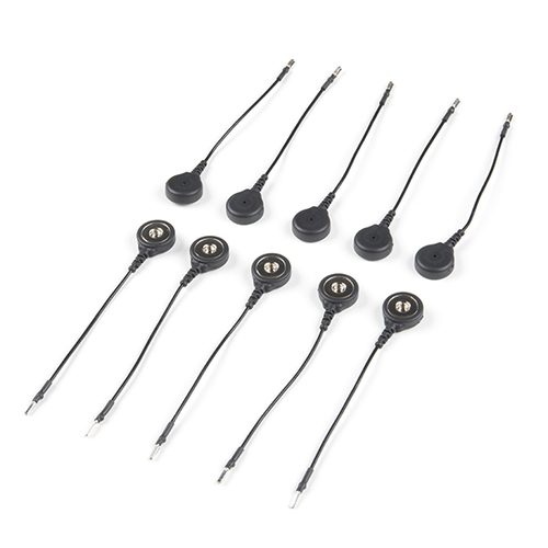 10-Pack MyoWare 2.0 Reference Cables for Muscle Sensor Extension