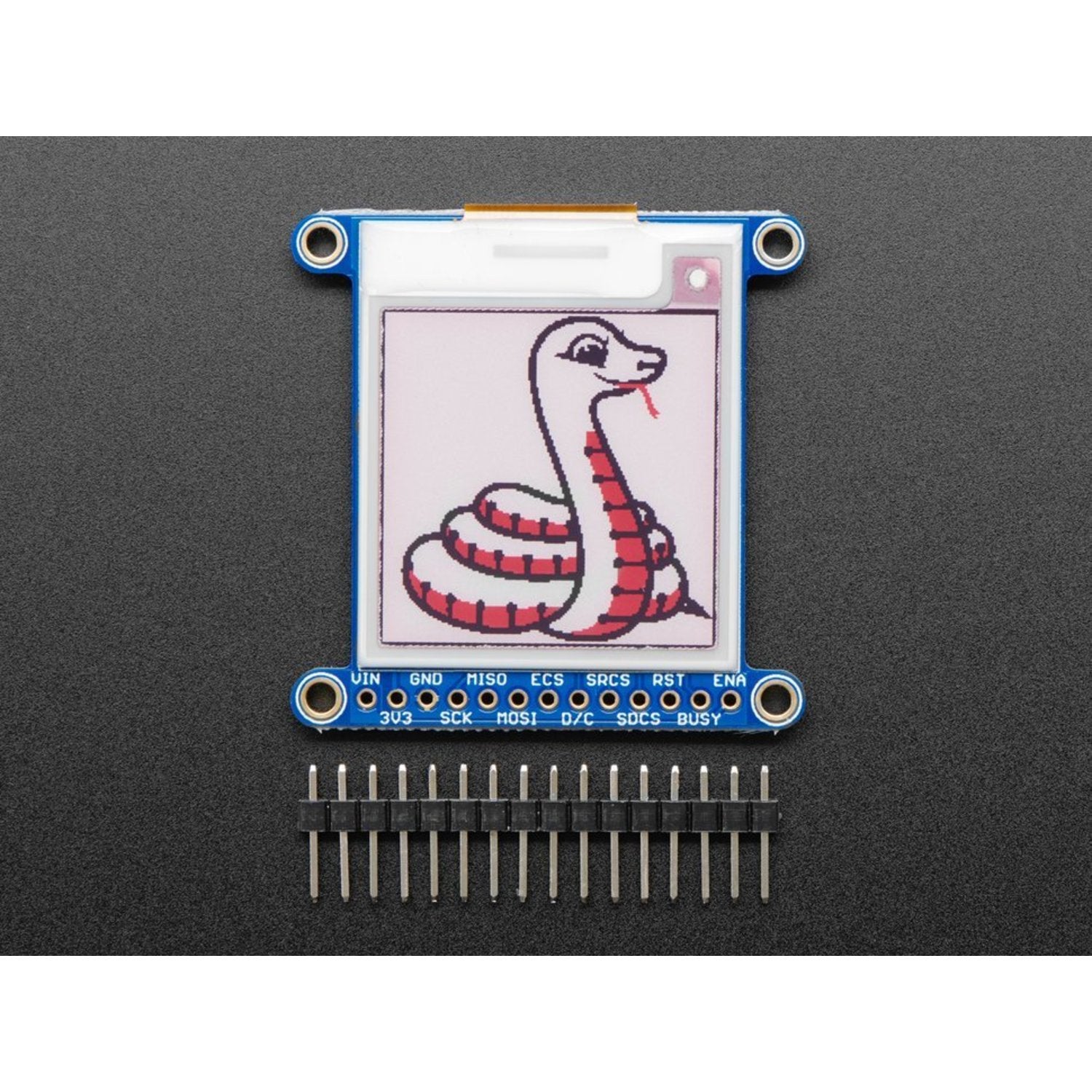 Adafruit 1.54-Inch Tri-Color Red Black White eInk/ePaper Display with SRAM