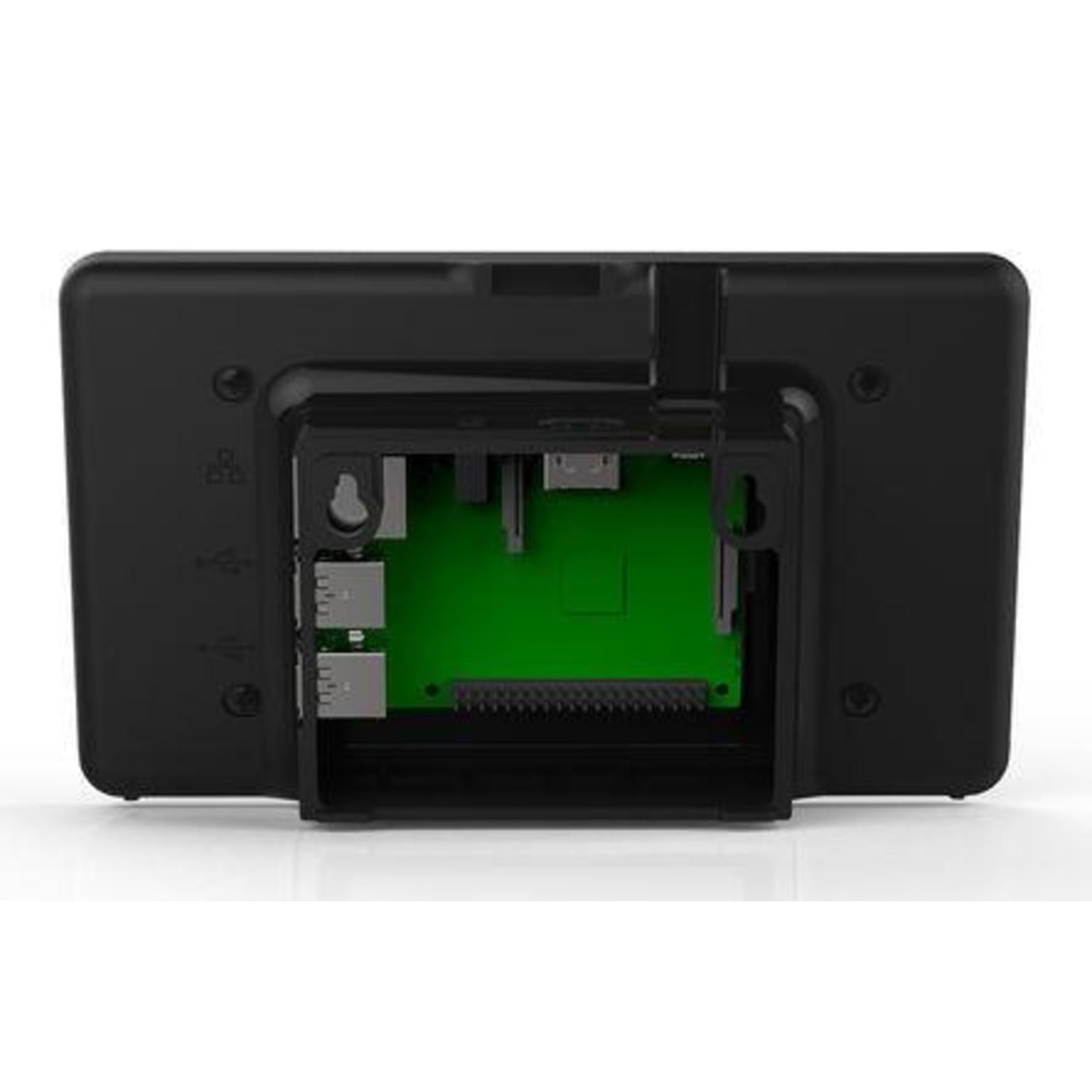 Black Protective Case for Raspberry Pi 3's Official 7-Inch Touchscreen