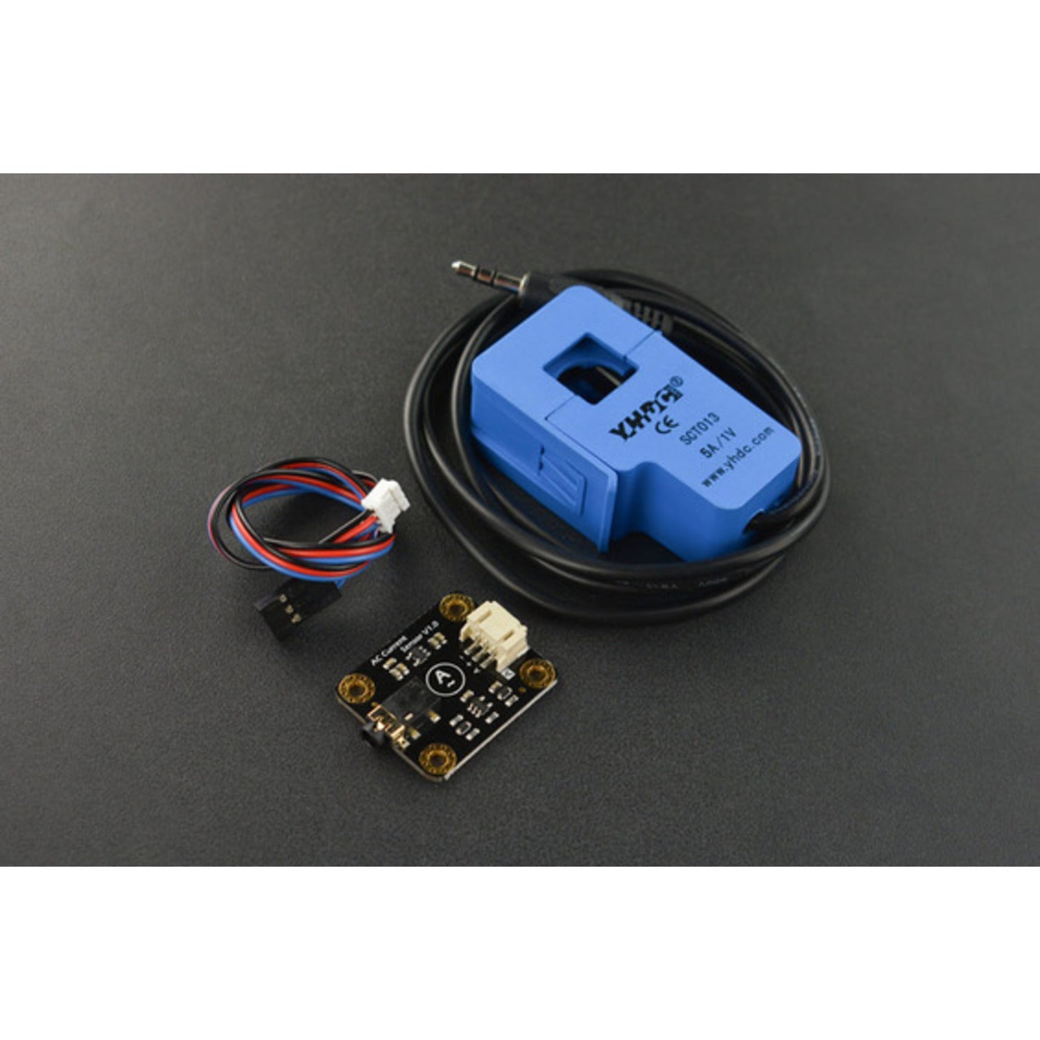 High-Safety Gravity Analog AC Current Sensor (5A) for Multiple Scenarios