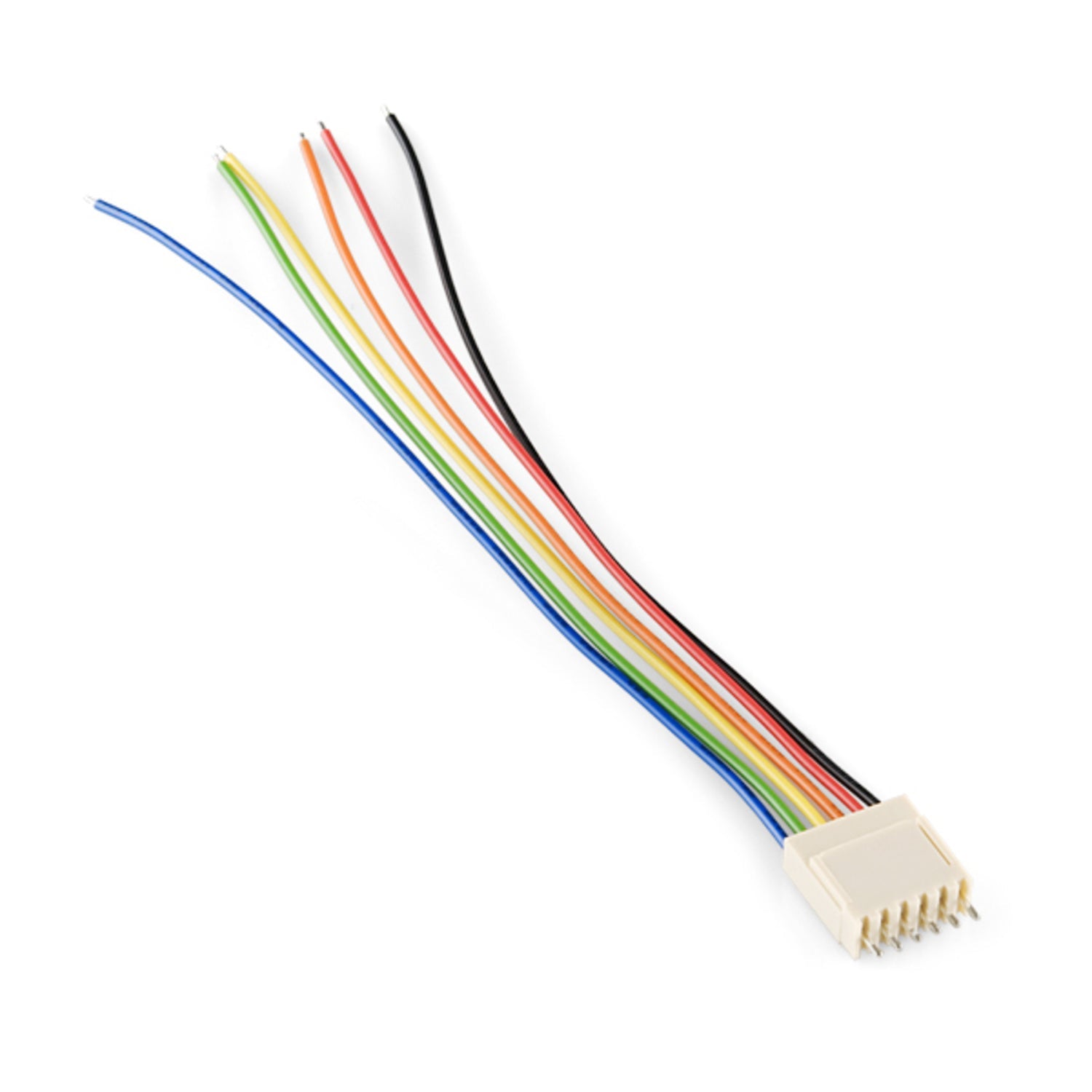 6-Wire Molex Jumper Assembly with 0.1' Spacing Connector