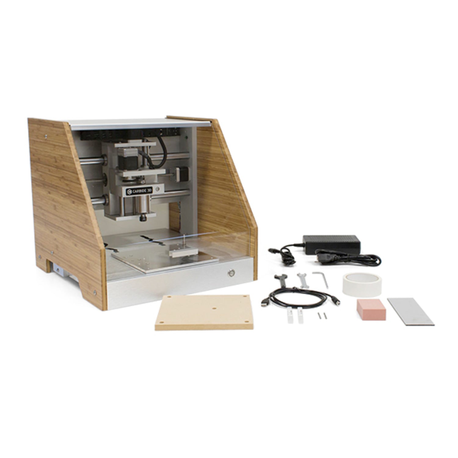 Nomad 883 Pro: Compact and Durable Bamboo CNC Machine