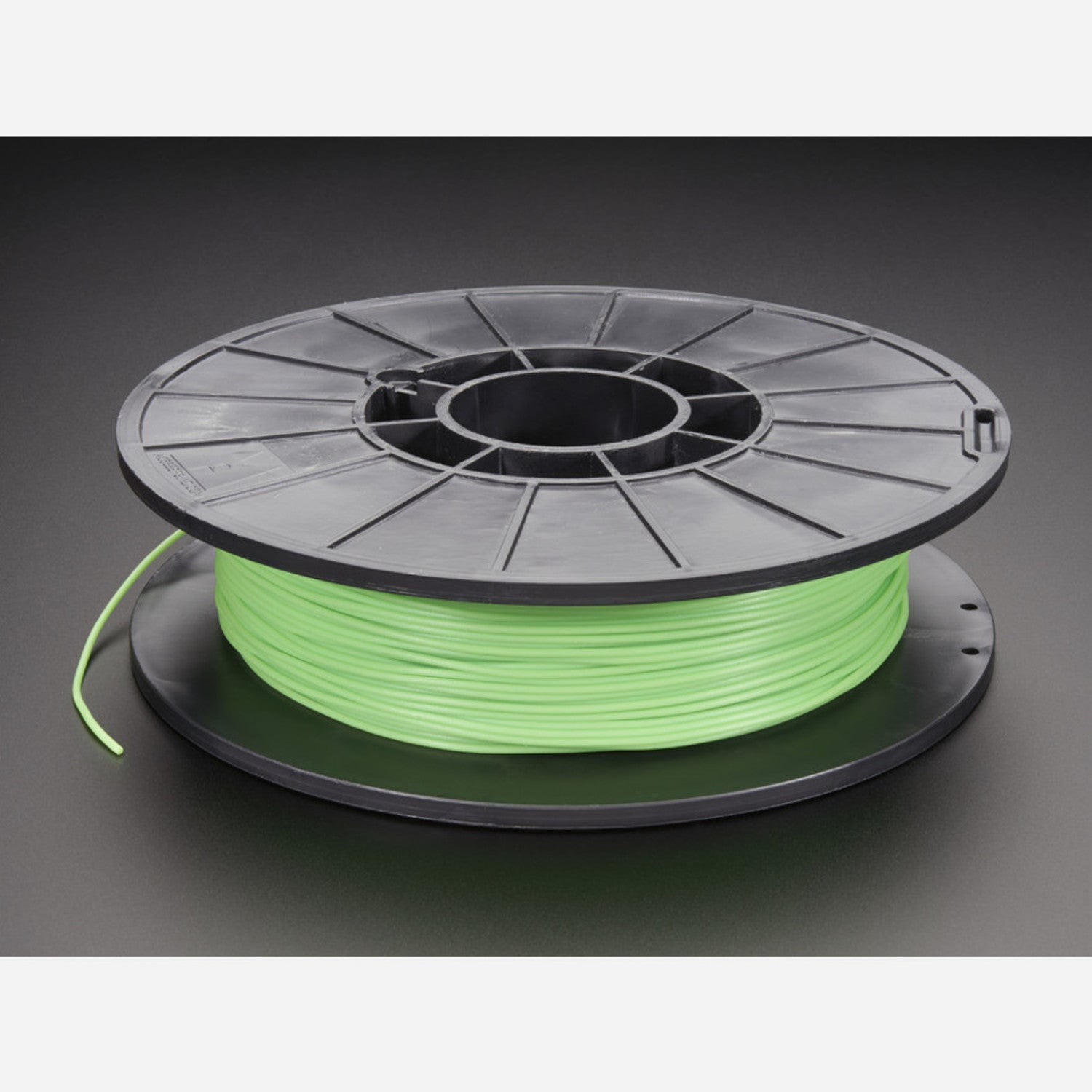 NinjaFlex 3D Printing Filament - 1.75mm Diameter in Fresh Green Grass Color, 0.50 Kg Package