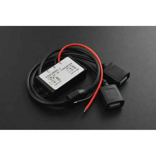 5V 3A Dual USB Voltage Step - Down Buck Converter Module for Power Supply