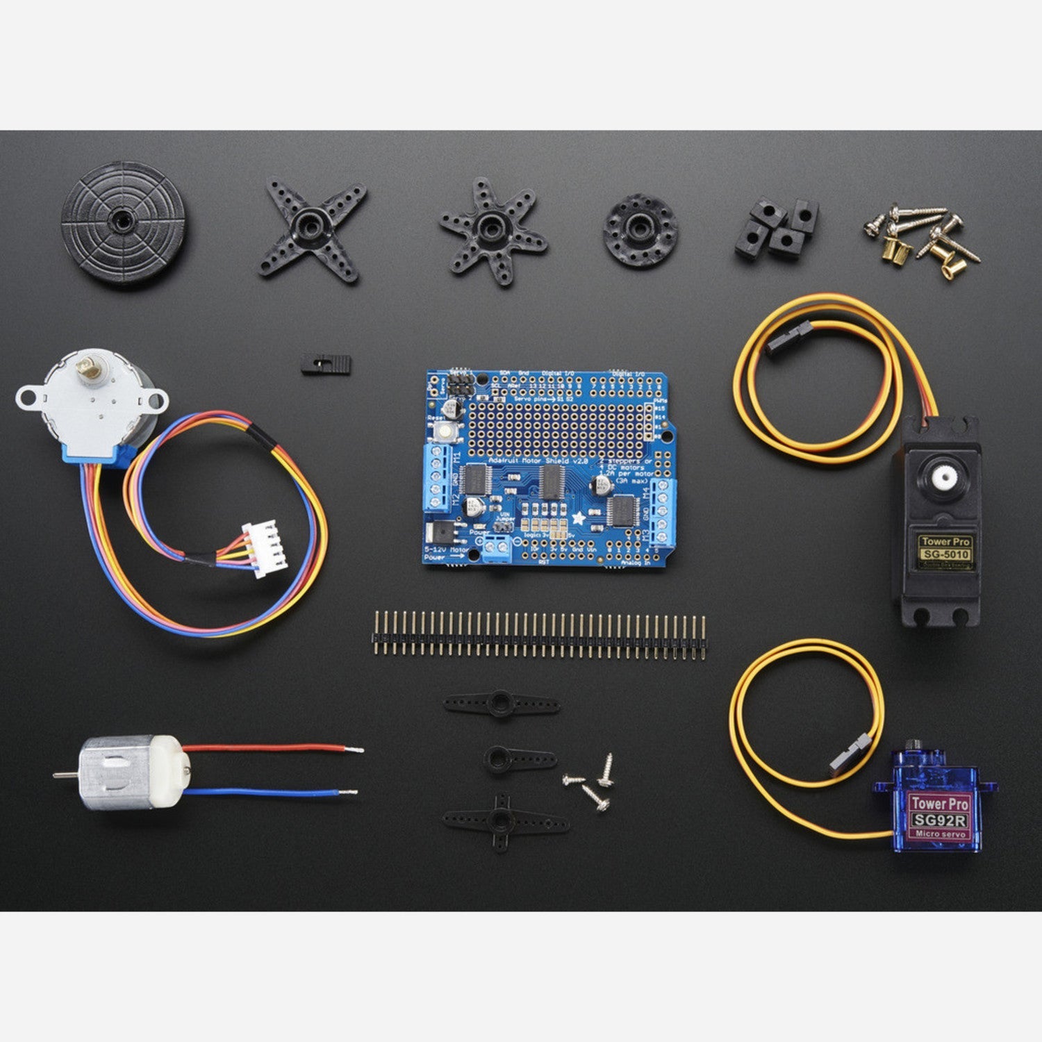 Arduino Motor Party Additional Package for DIY Electronics Enthusiasts