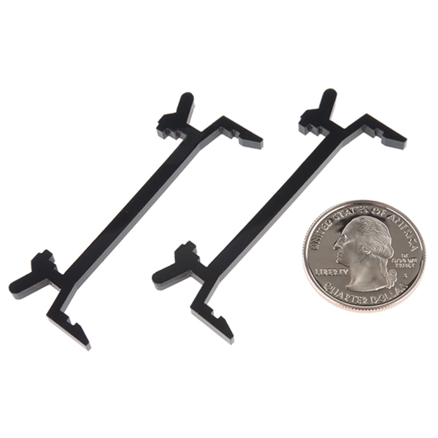 Actobotics Pair of Delrin Channel Mounts for Arduino Boards