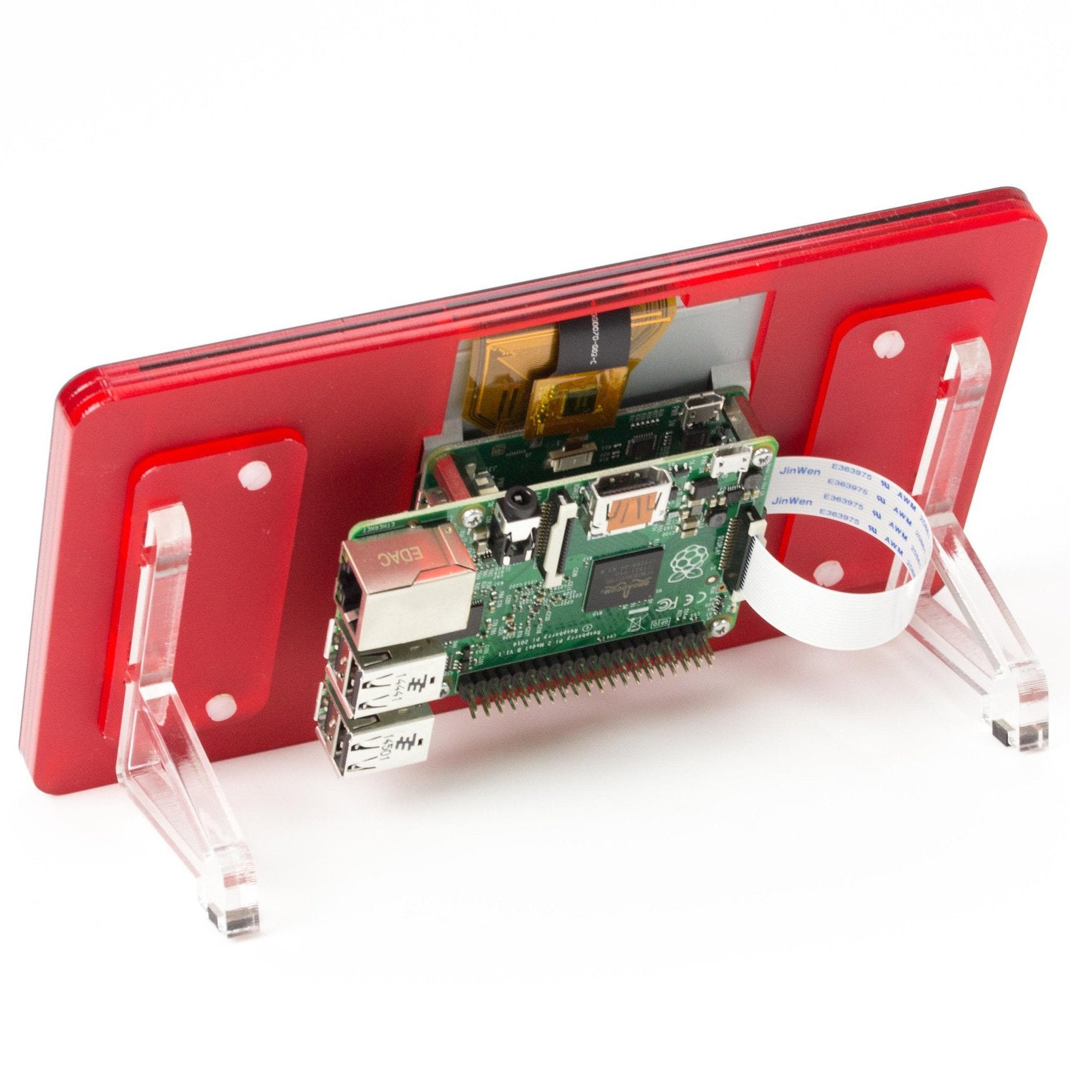 Pibow Jade Colored Touchscreen Frame for 7-Inch Raspberry Pi