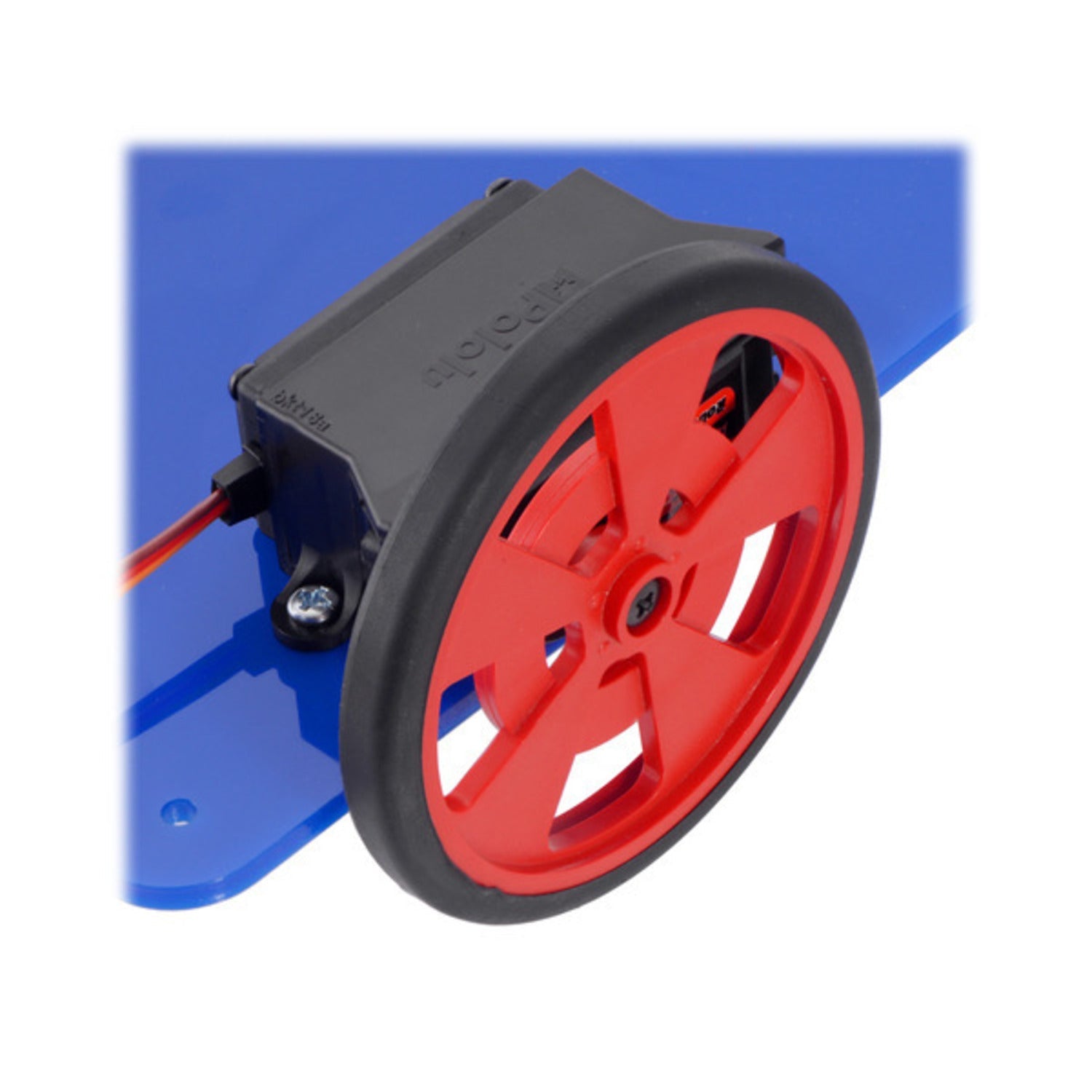 Universal Plastic Mounting Bracket for Standard-Sized Servo Motors