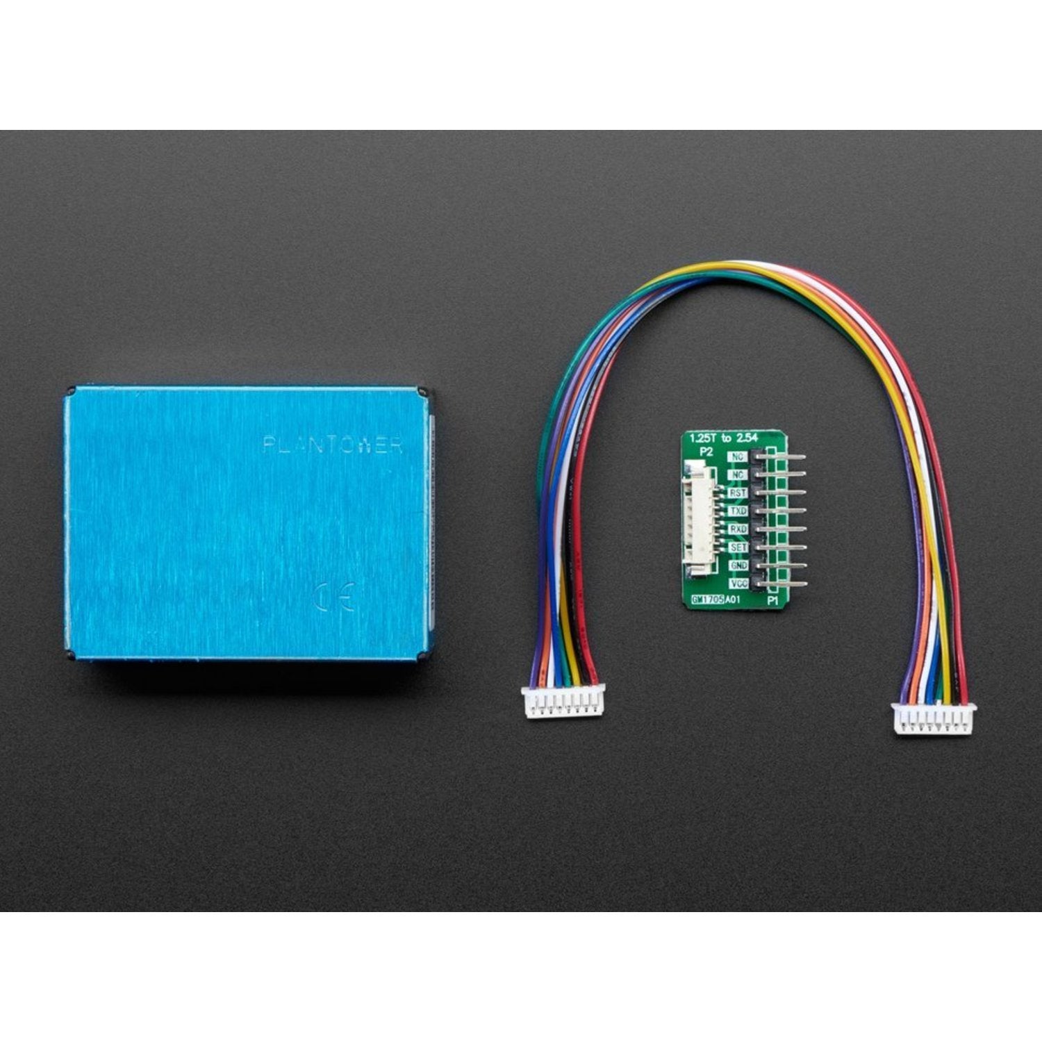 Advanced PM2.5 Air Quality Sensor and Breadboard Adapter Kit - PMS5003 for Accurate Air Monitoring