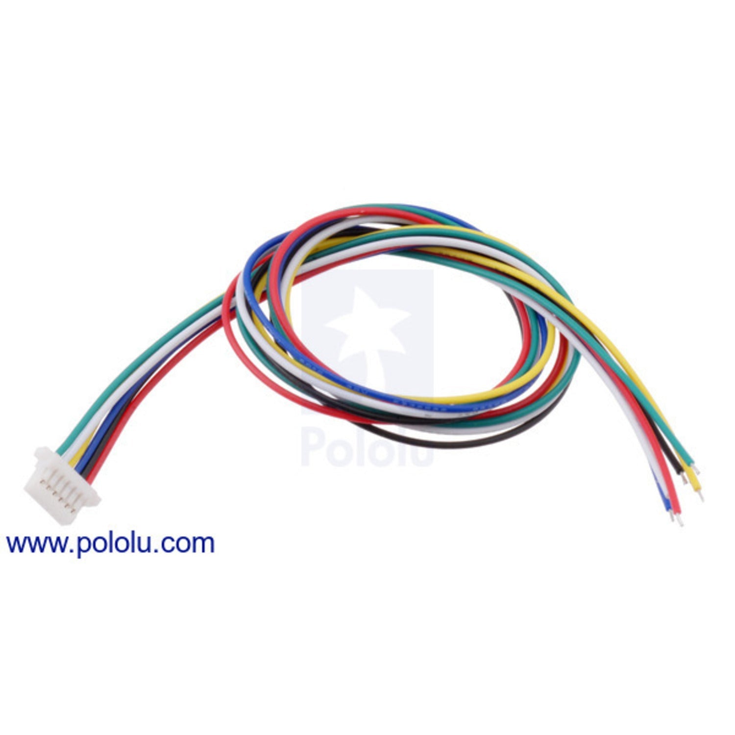 30cm 6-Pin Female JST SH-Style Electrical Cable for Encoder Applications