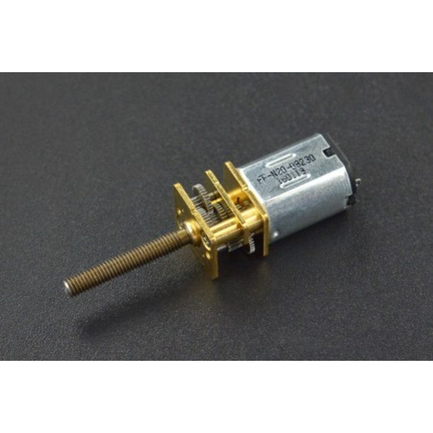 6V 98RPM M3*20 Micro Metal Direct Current Geared Motor with Lead Screw for Linear Actuator Applications