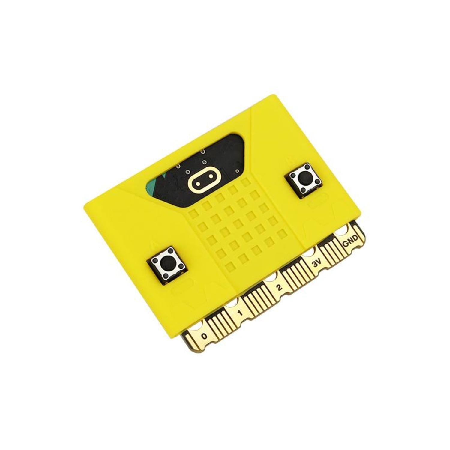 High - Quality Yellow Silicone Protective Case for Micro:bit V1.5 and V2 Boards