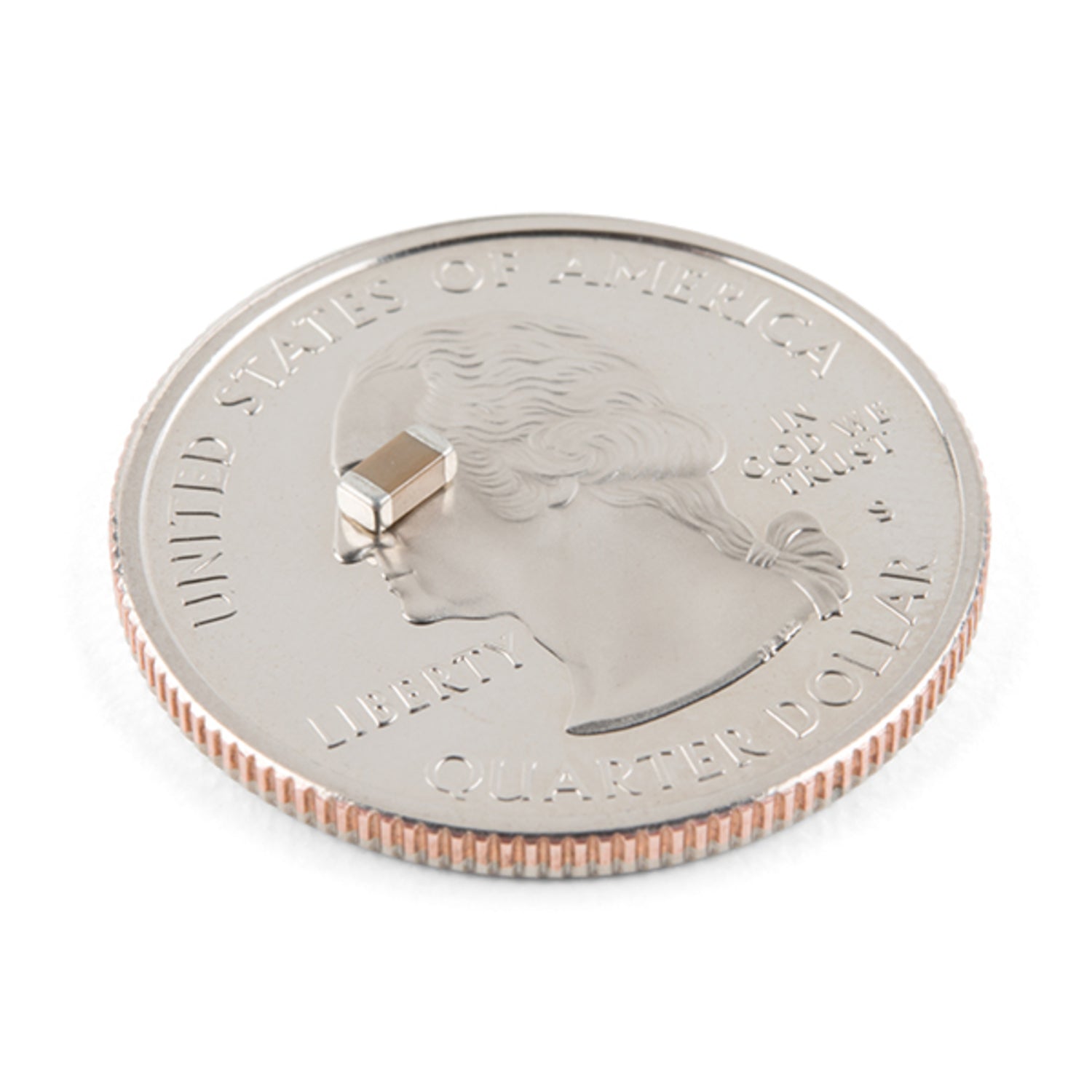 10-Piece Strip of 4.7uF SMD Decoupling Capacitors