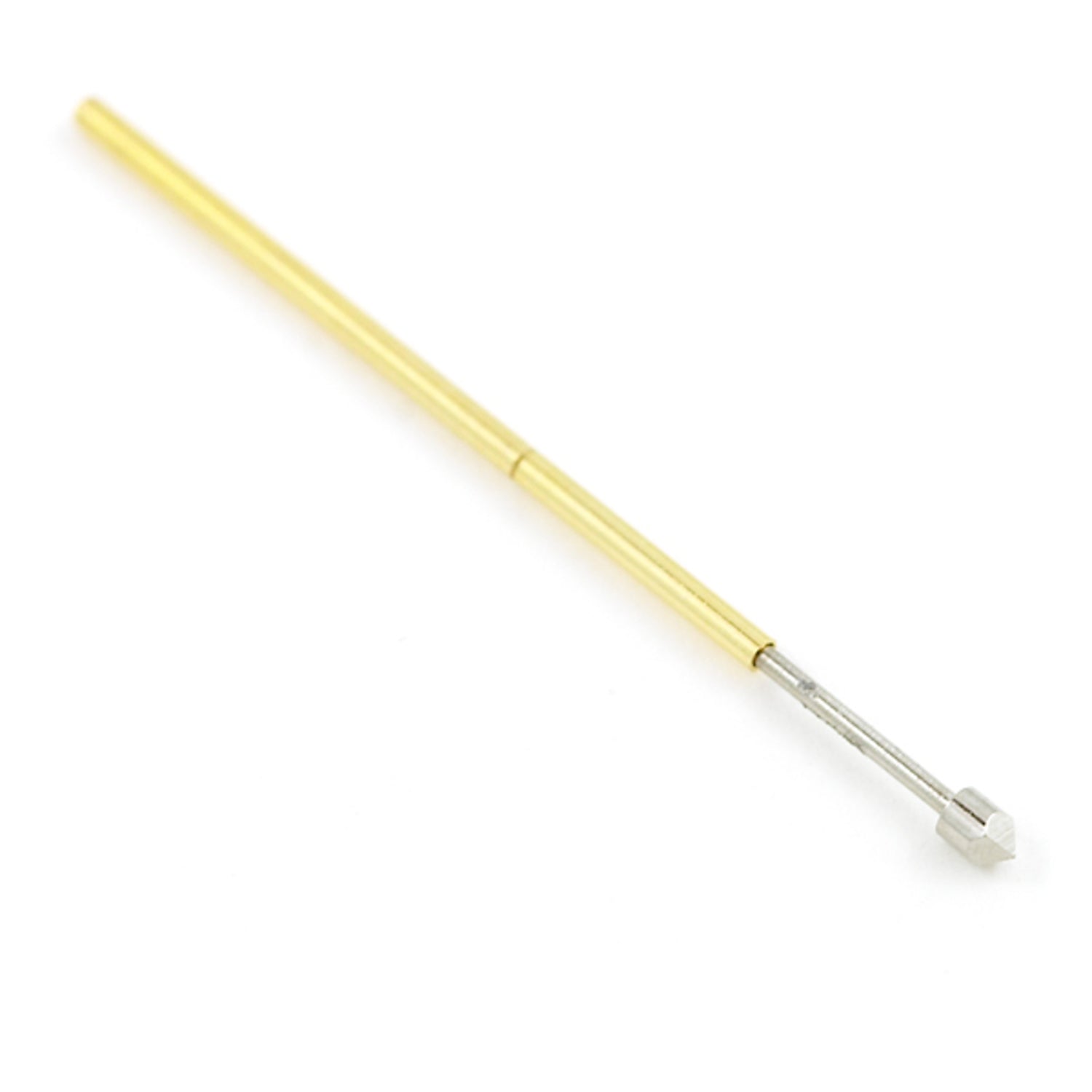 Spring Loaded Pogo Pins with Chiseled Tips for Programming Applications