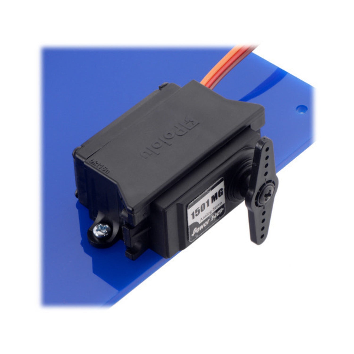 Universal Plastic Mounting Bracket for Standard-Sized Servo Motors