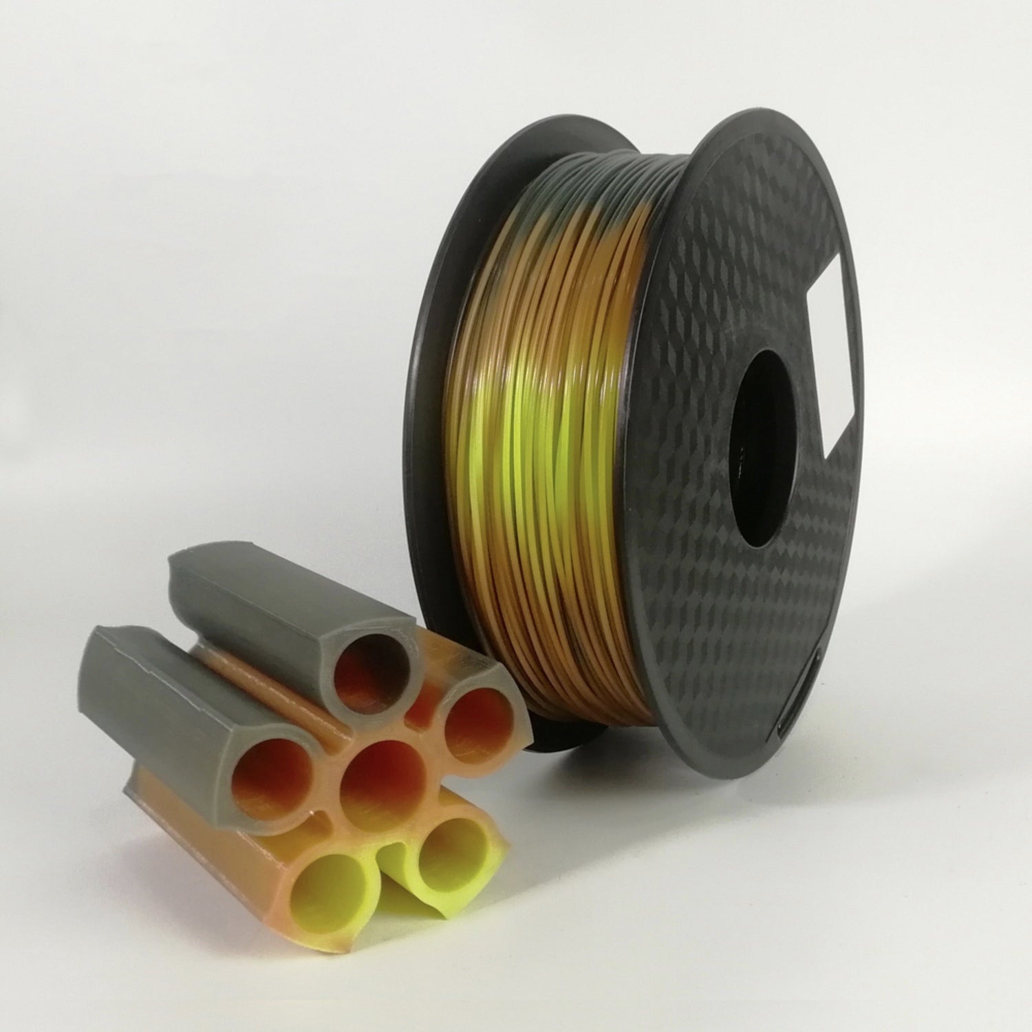 1.75mm, 1Kg Roll of PLA Filament with Lava Colour - Changing Feature