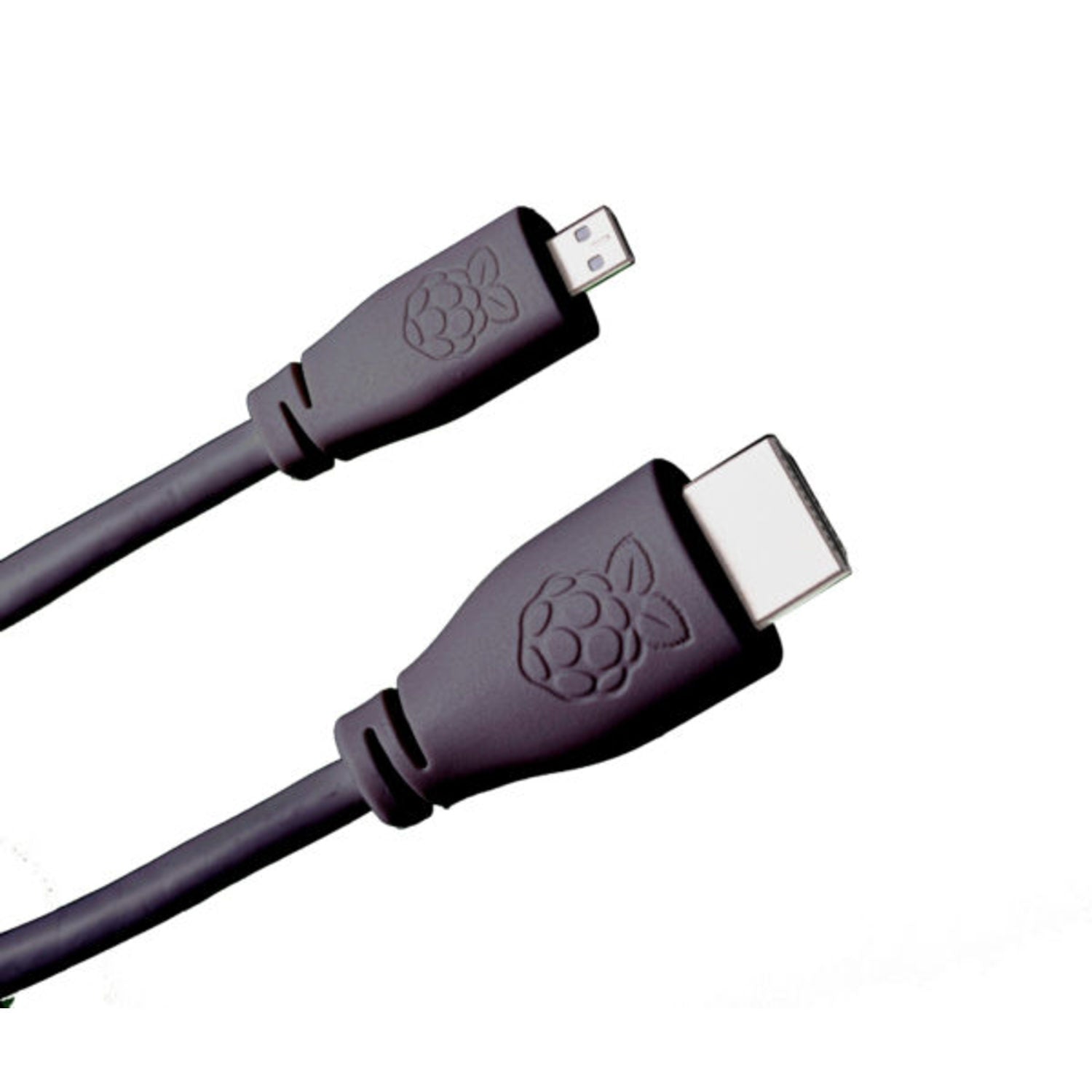 2-Meter Black Micro HDMI to Standard HDMI (A/M) Connecting Cable for Electronics